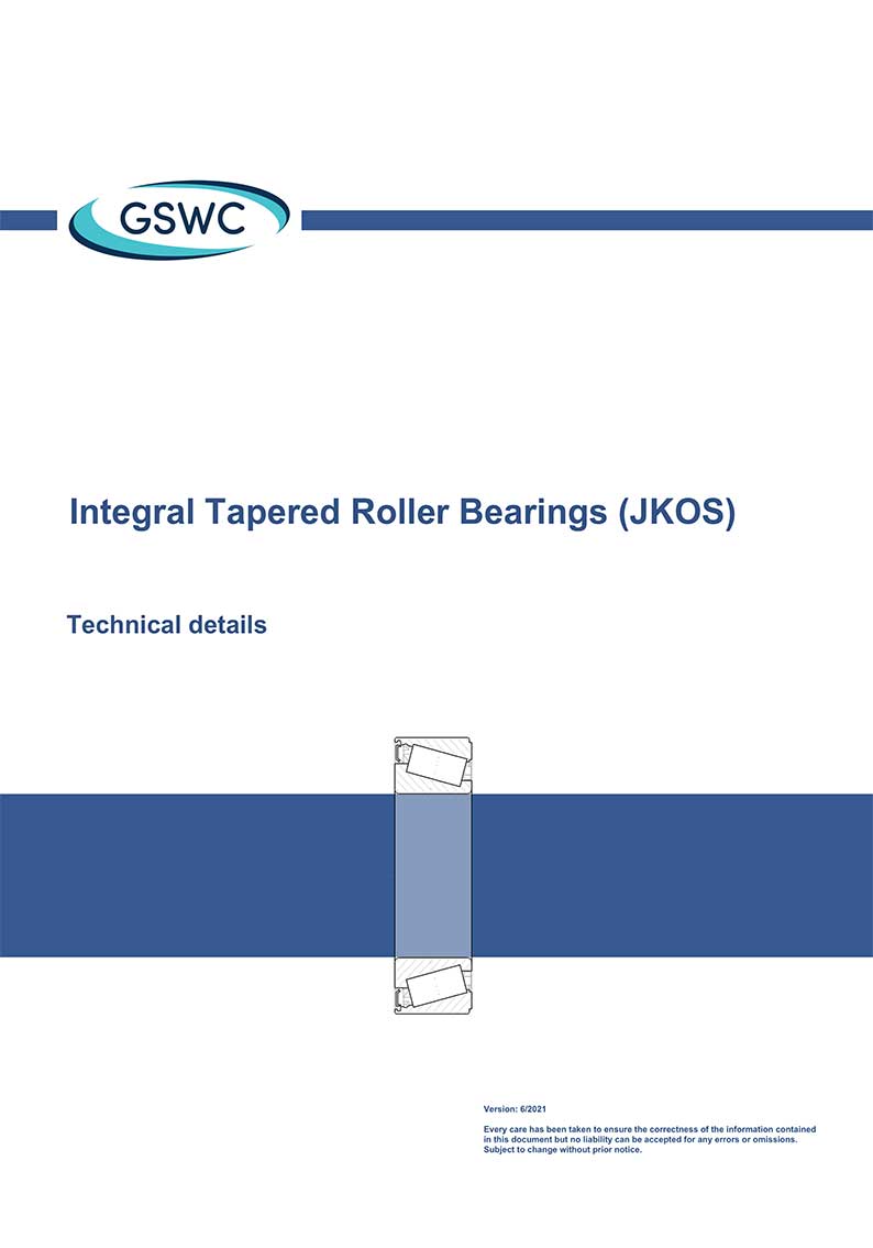 Read more about the article 德国GSWC-整体圆锥滚子轴承（技术细节）(6/2021) （英文）
