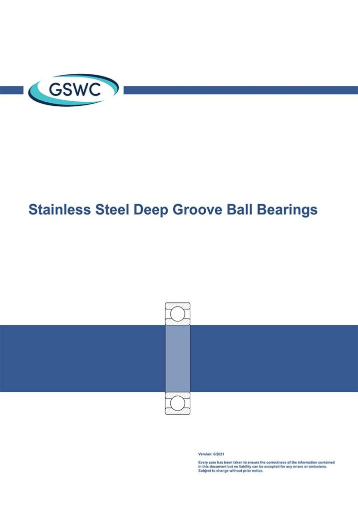 GSWC Stainless-Steel-Deep-Groove-Ball-Bearings-1