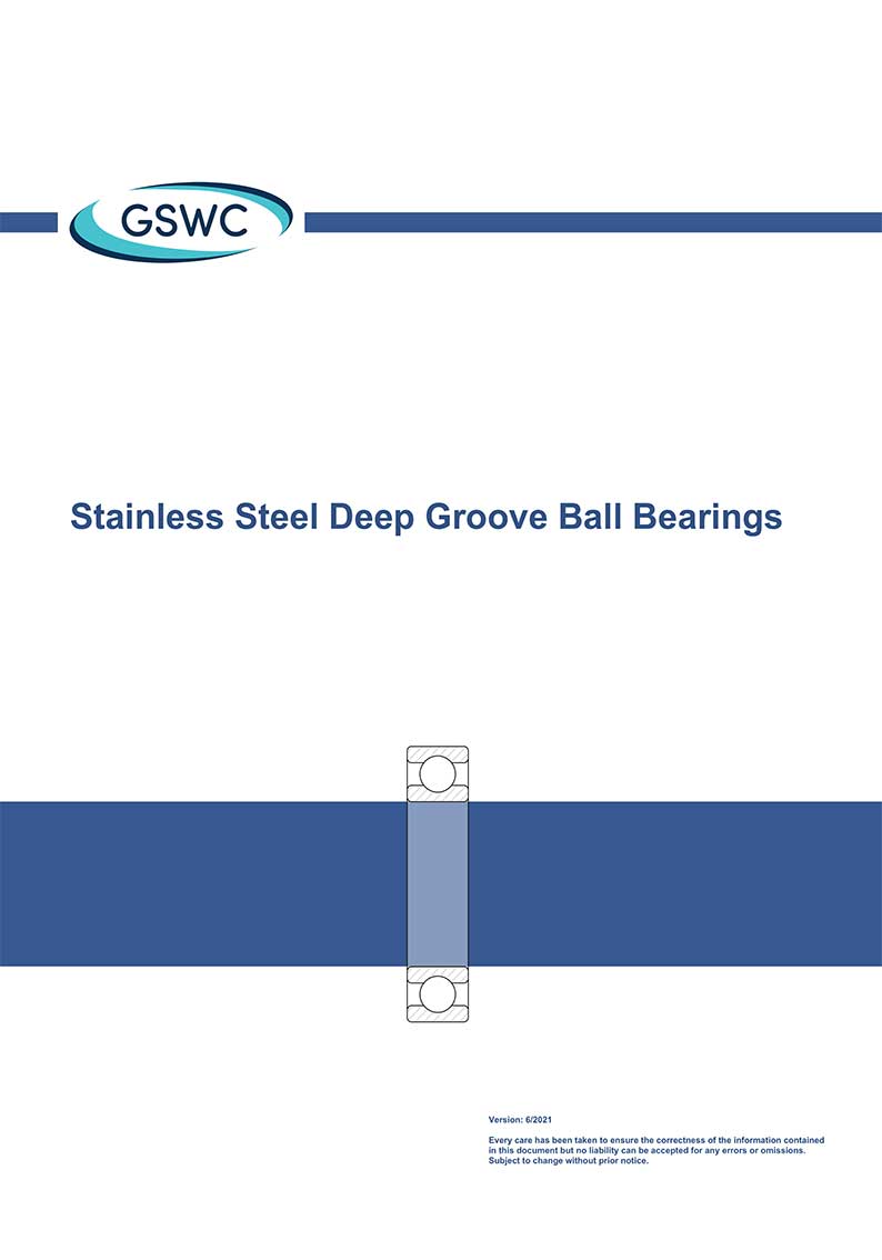 Read more about the article 德国GSWC-高温不锈钢深沟球轴承-样本(6/2021) （英文）