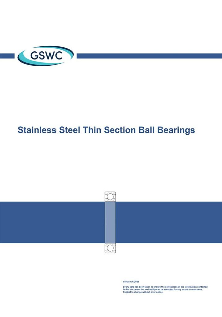 GSWC Stainless-Steel-Thin-Section-Ball-Bearings-1