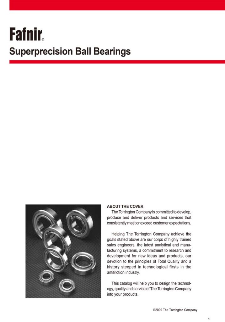 FAFNIR-Superprecision-Ball-Bearings