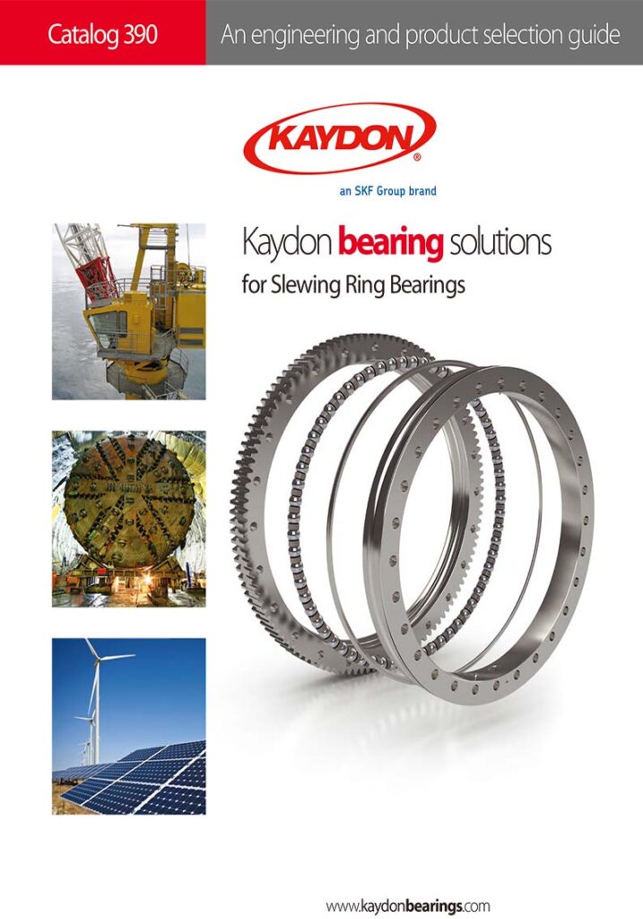 Kaydon Catalog 390-2017-Kaydon-bearings-solutions-for-Slewing-Ring-Bearings