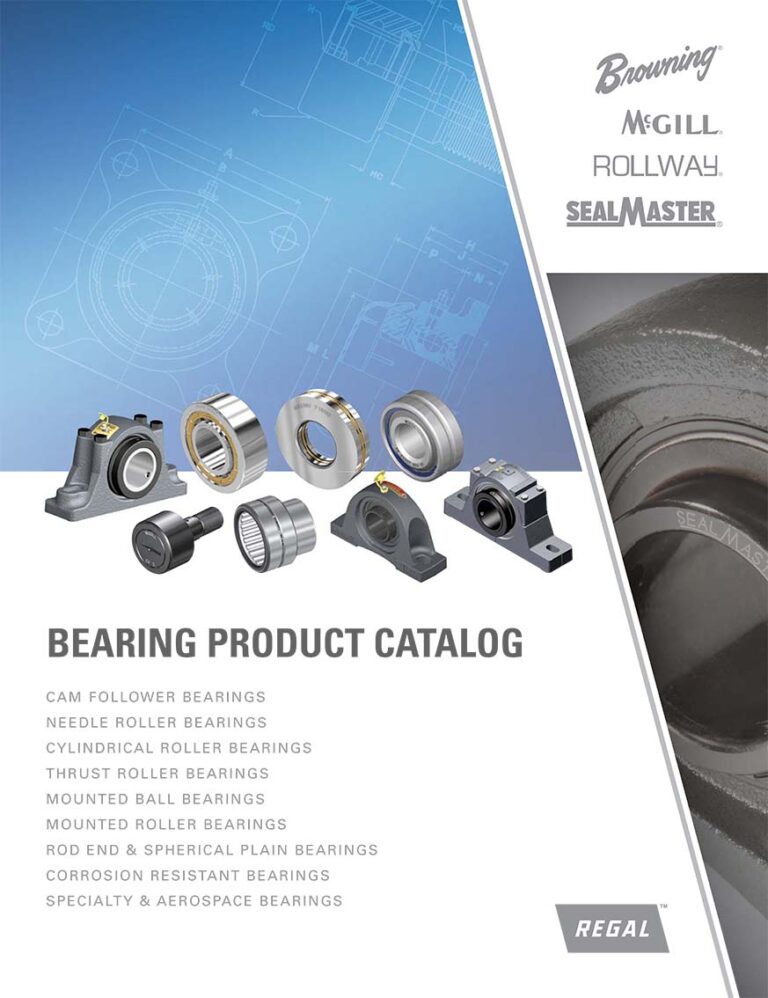 Bearing Product Catalog(Browning McGill Rollway Sealmaster)